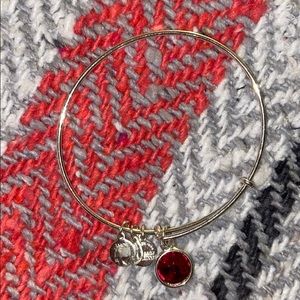 Ruby Red Alex and Ani bracelet